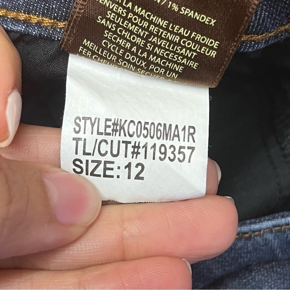 Kut from the kloth bardot crop skinny boyfriend jeans - Picture 4 of 7